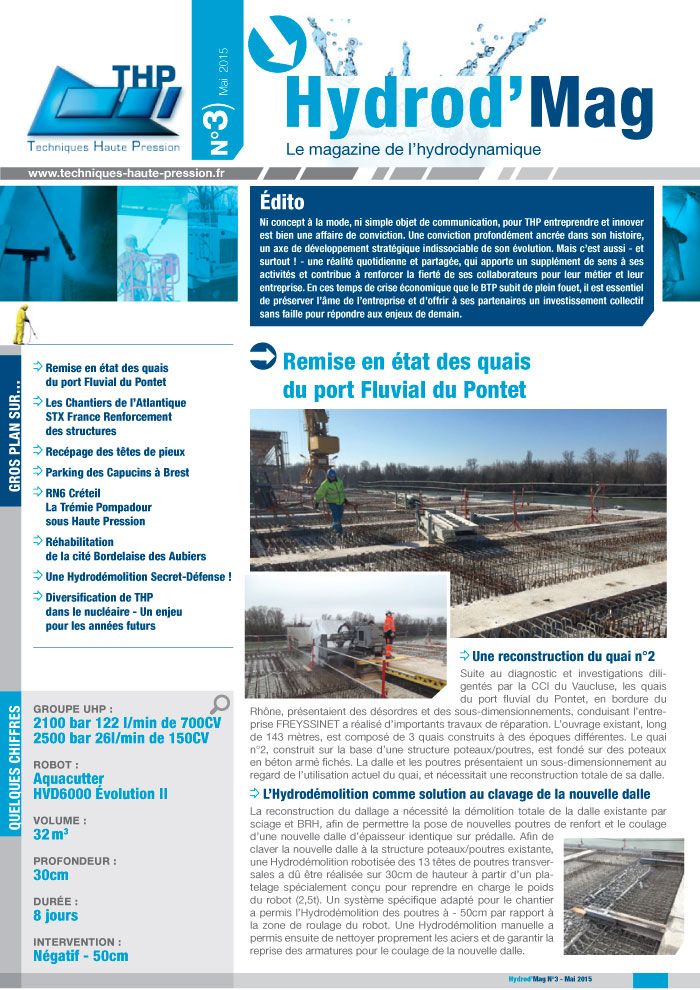 Hydrod'Mag N°3-Mai 2015 Hydrod'Mag N°3-Mai 2015