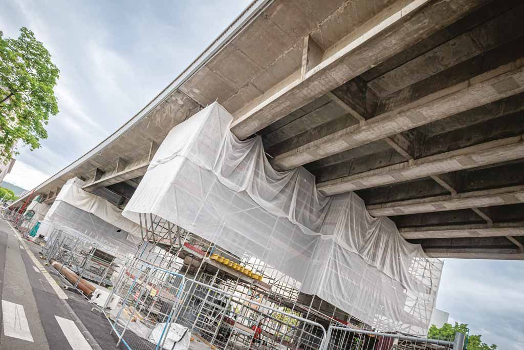 Viaduc Saint-Jacques Travaux de renforcement